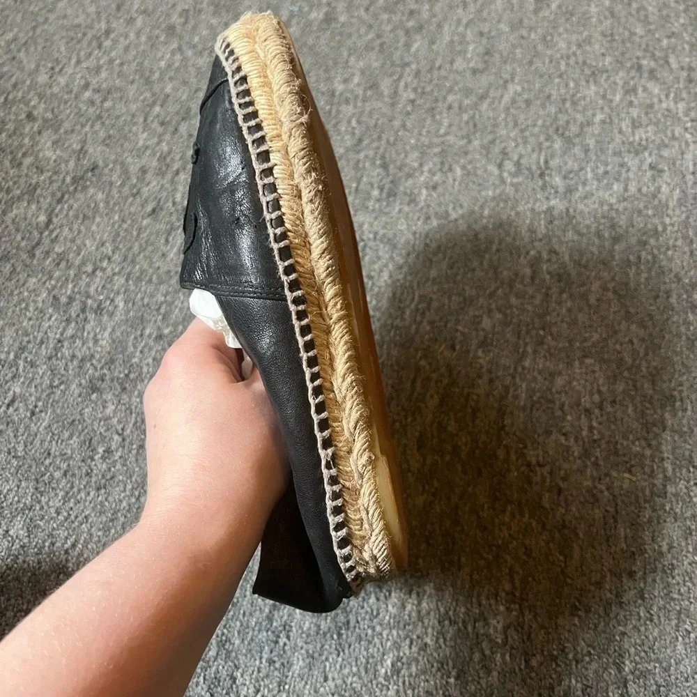Chanel Black Espadrilles, size 37